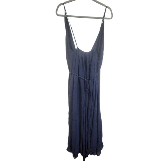 Reformation Callalily Dress in Navy Blue Size 4 - Picture 8 of 16